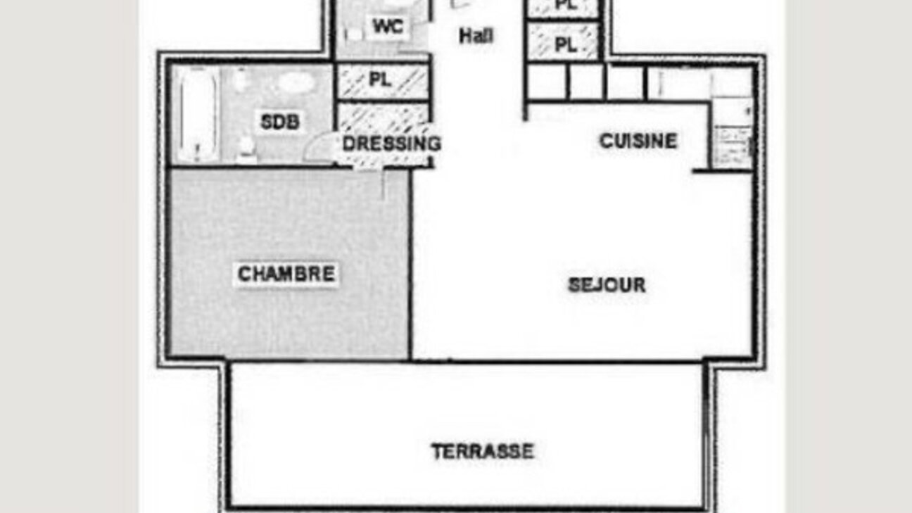 Beau deux-pièces spacieux - 4 / 4