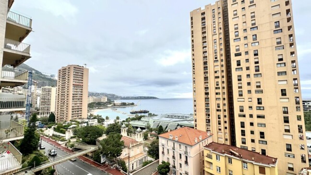 MONTE-CARLO 4 PIECES  rénové et meublé avec terrasse vue mer - 13 / 13